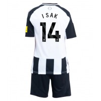 Echipament fotbal Newcastle United Alexander Isak #14 Tricou Acasa 2024-25 pentru copii maneca scurta (+ Pantaloni scurti)